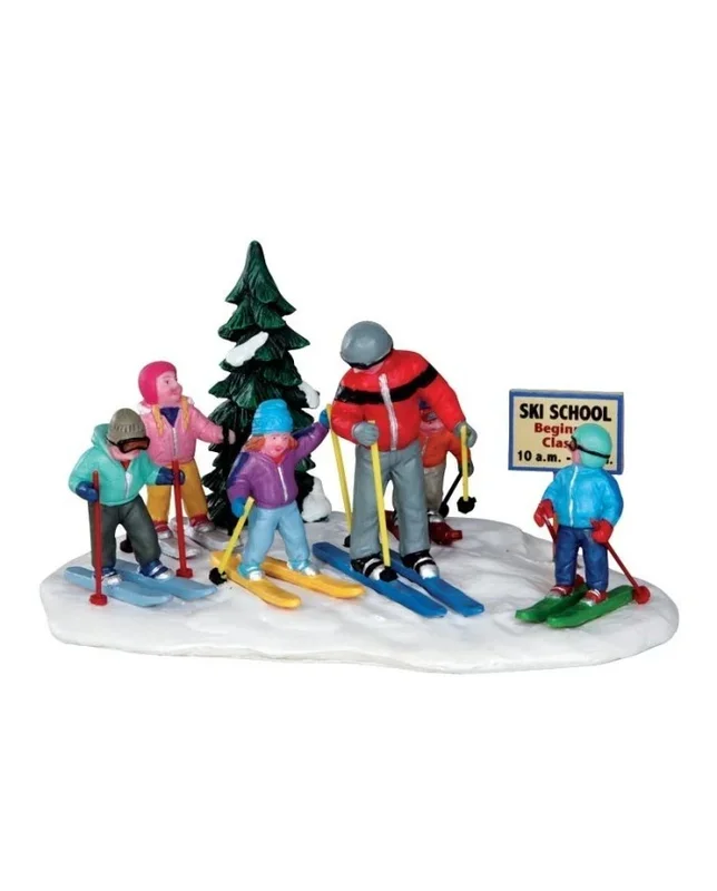 Lemax Ski School villaggio di natale