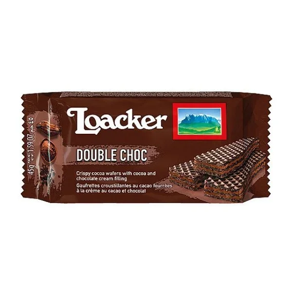 Loacker Double Choc gr.45×25 pz Expo