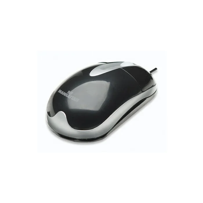 MANHATTAN Mouse ottico Classico USB 3 pulsanti, con rotella scroll MH3