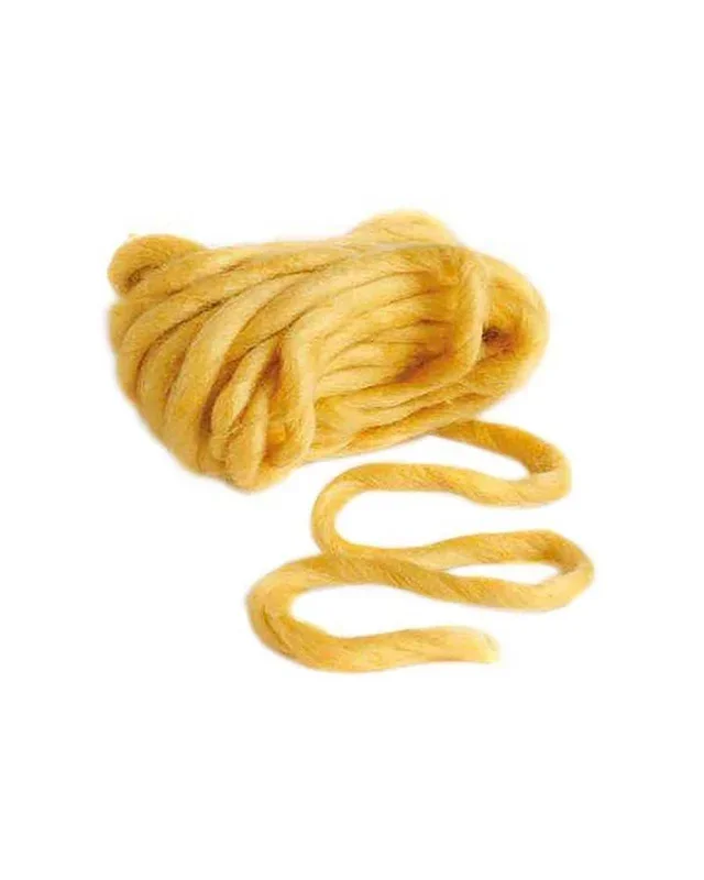 MATASSA DI LANA GIALLA – CF 8 PZ – 50 GR.