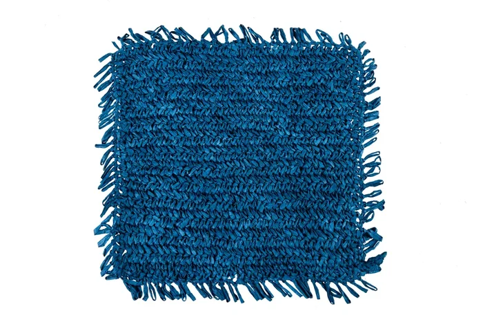 Mazorcas – Sottopiatti Set 1/4 Raffia Blu