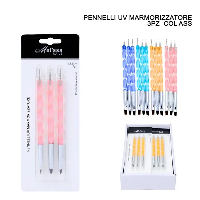 Melissa – Set pennelli per unghie