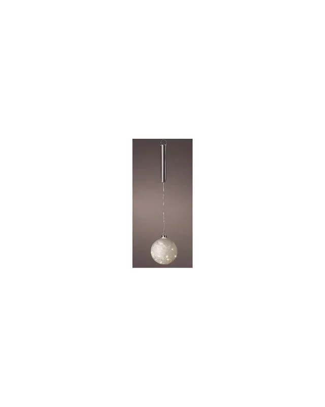 MICRO LED SFERA LUCE FISSA DA INTERNO – D.14 CM – LUCE CALDA
