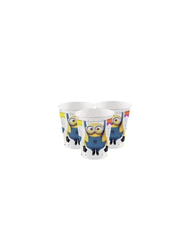 MINIONS BICCHIERI 250ML PZ8