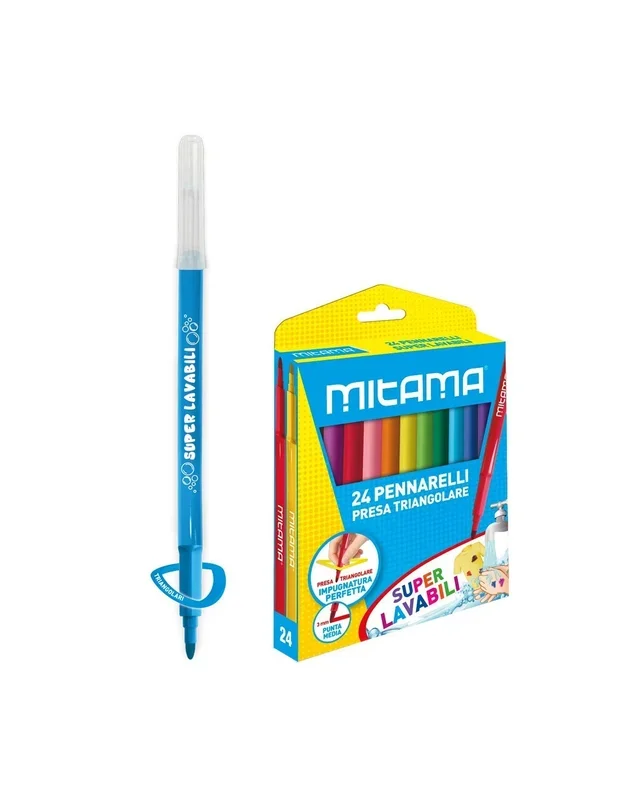 MITAMA 24 PENNARELLI SUPER LAVABILI