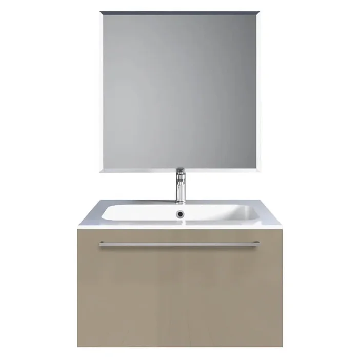 Mobile da Bagno sospeso Samoa 04 Laccato Tortora TFT