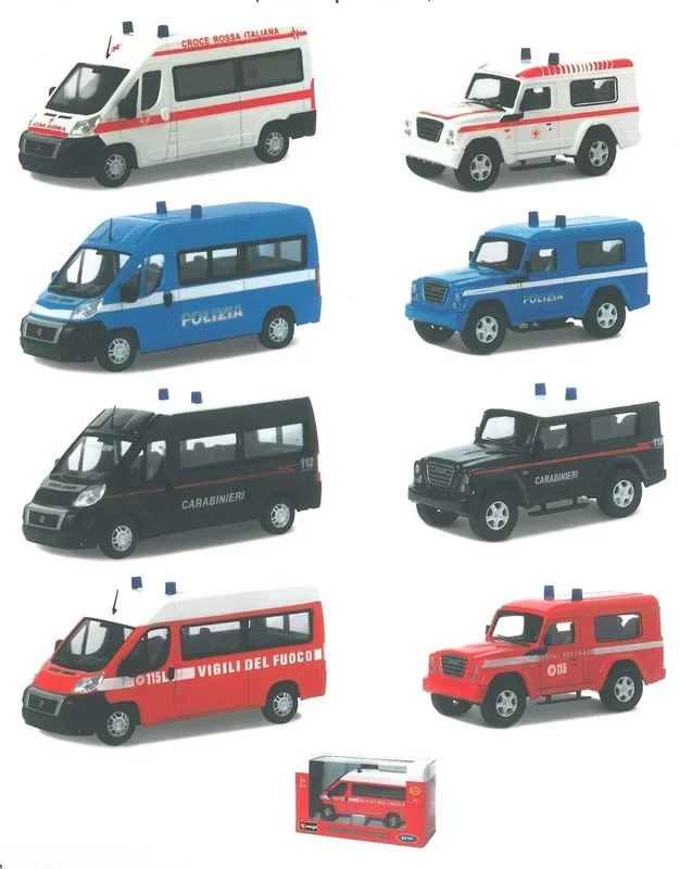 MODELLINI MEZZI DI EMERGENZA 1:43 93663