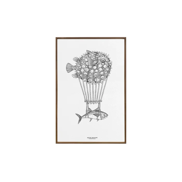 Montgolfier Tuna Art Print