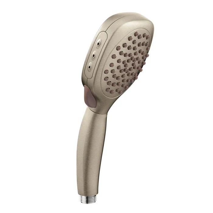 Multi Function Hand Shower in Brushed Nickel (Shower Hose Sold Separately)