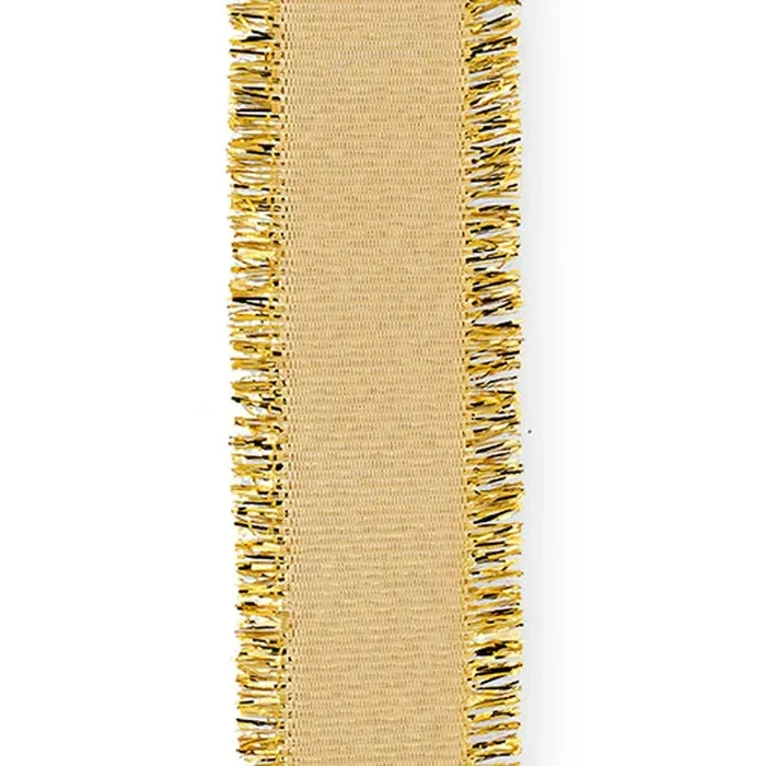 Nastro Bomboniera Frange Oro 22 mm
