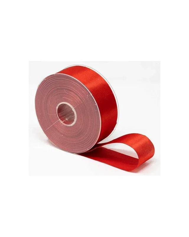 Nastro di Raso Royal Basic – 4 cm x 50 m, Colore Rosso