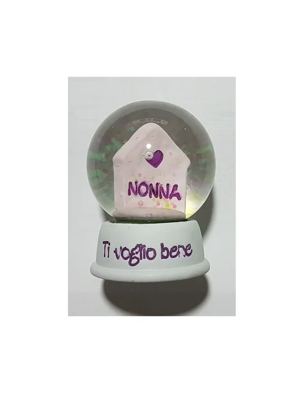 NONNI PALLA NEVE MESSAGGIO