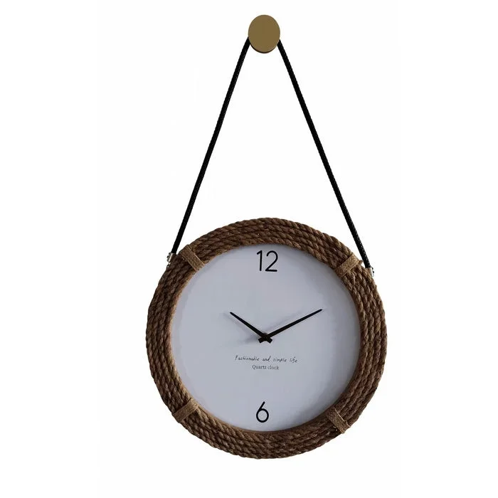 Orologio da parete con carrucola