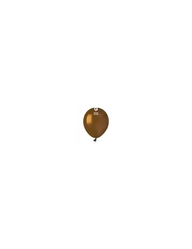 Pall. pastello da 5 inc Marrone