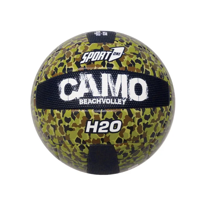 PALLONE VOLLEY CAMO IN CUIO SINTETICO CUCITO D.23 cm – TAGLIA 5