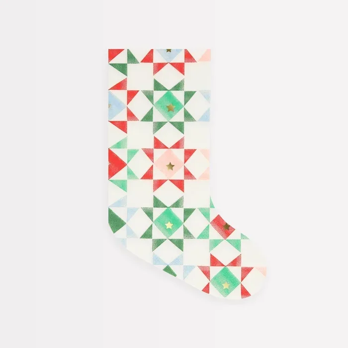 Patchwork Stocking tovaglioli (x 16)