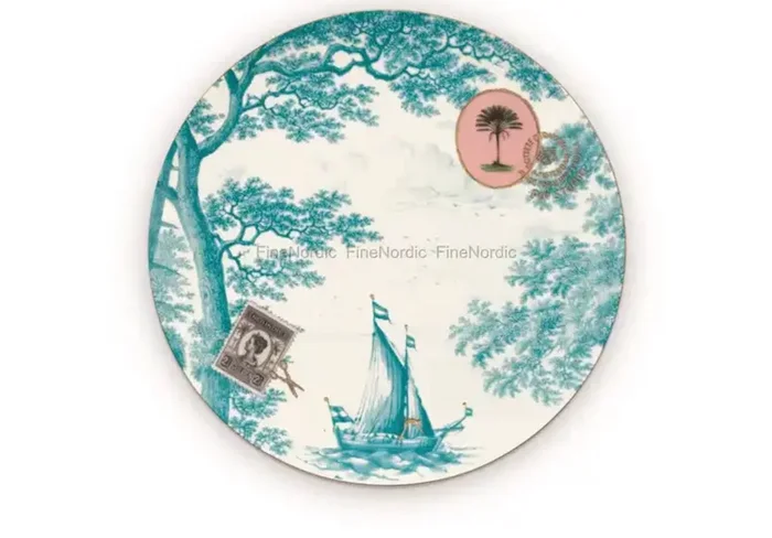 Piatto frutta Heritage cm 23