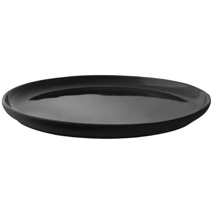 Piatto THEO 22 cm, nero, gres, Stelton