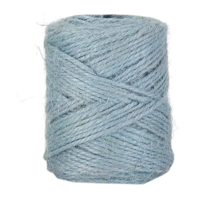 Piovaccari String Juta 2 Mm 100 Gr Colore Celeste