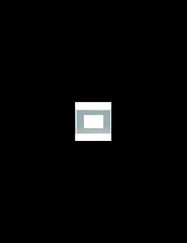 PLACCA LIGHT 3 POSTI AZZURRO PERLA BTICINO N4803AN