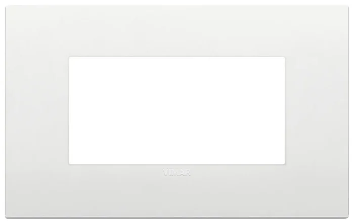 PLACCA VIMAR ARKE’ 4 MODULI BIANCO 19654.74