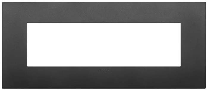 PLACCA VIMAR ARKE’ 7 MODULI NERO 19657.71