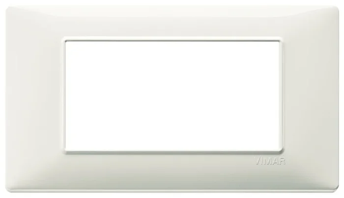 PLACCA VIMAR PLANA 4 MODULI AVORIO 14654.02