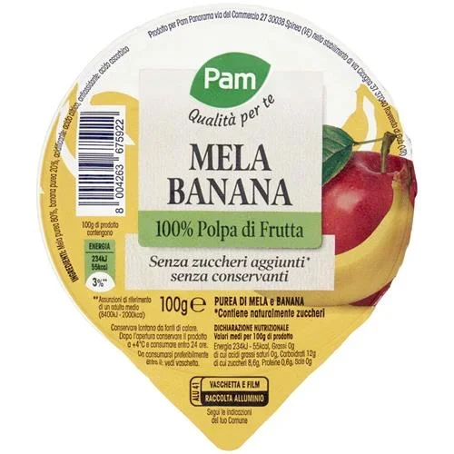 POLPA MELA E BANANA