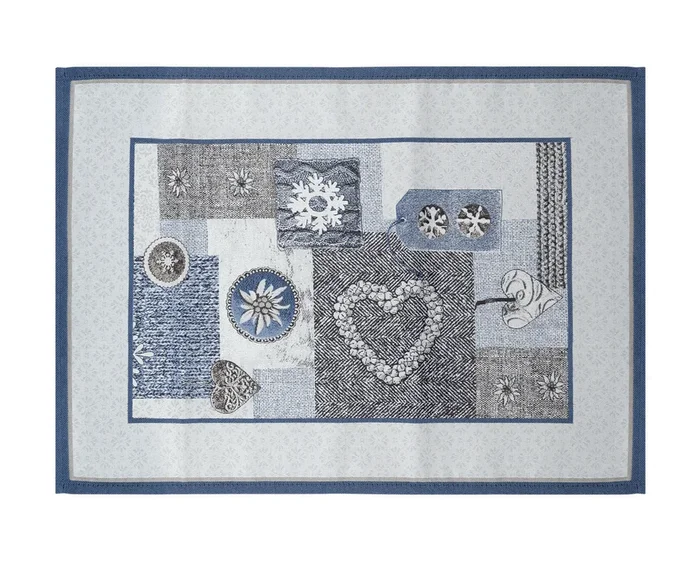 Pordoi Blu Centro 35X45 Cm