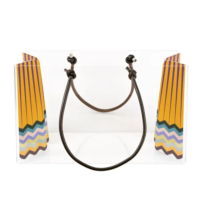 Portariviste in plexiglass decoro Rainbow Charlotte