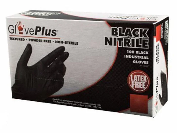 Powder Free Nitrile Gloves – M -100/Box