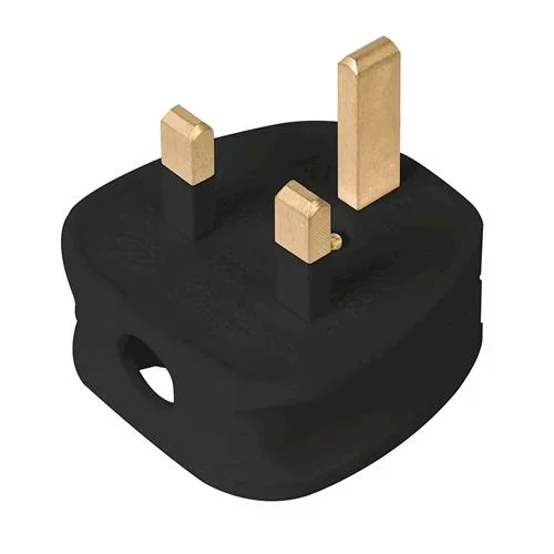 PowerMaster 488289 Spina con fusibile 13 A Nero