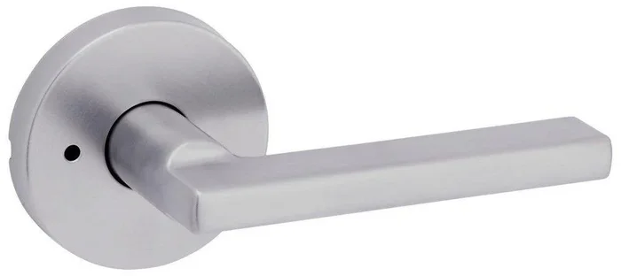 Privacy Lever in Satin Chrome