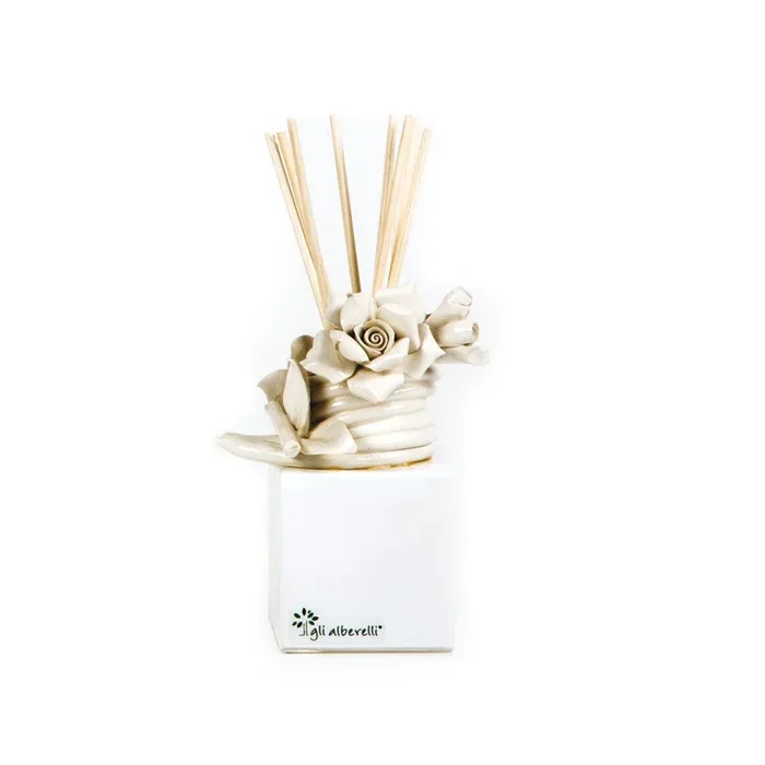 Profumatore fiore bianco – 3 varianti –