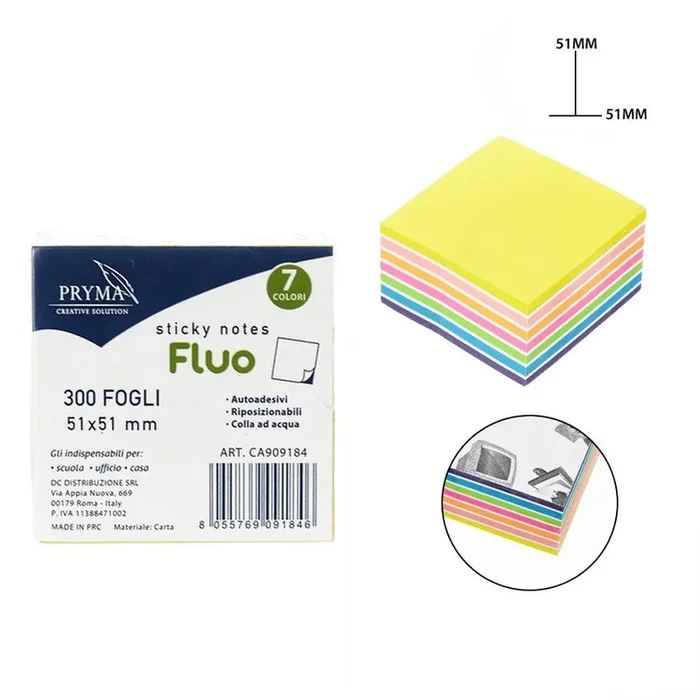 Pryma – Sticky notes 300ff colori ass