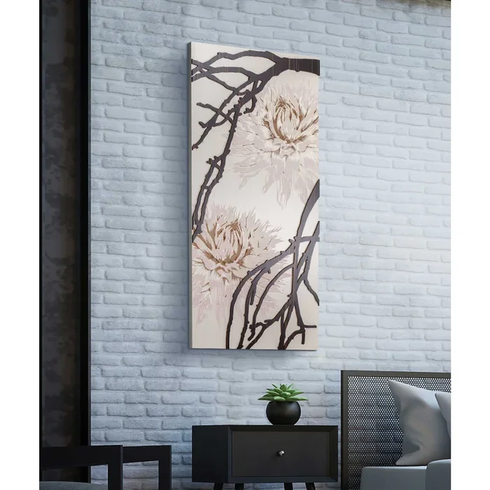 Quadro in legno verticale dal design moderno 60×120 Dalia