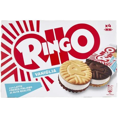 RINGO SANDWICH VANIGLIA X4