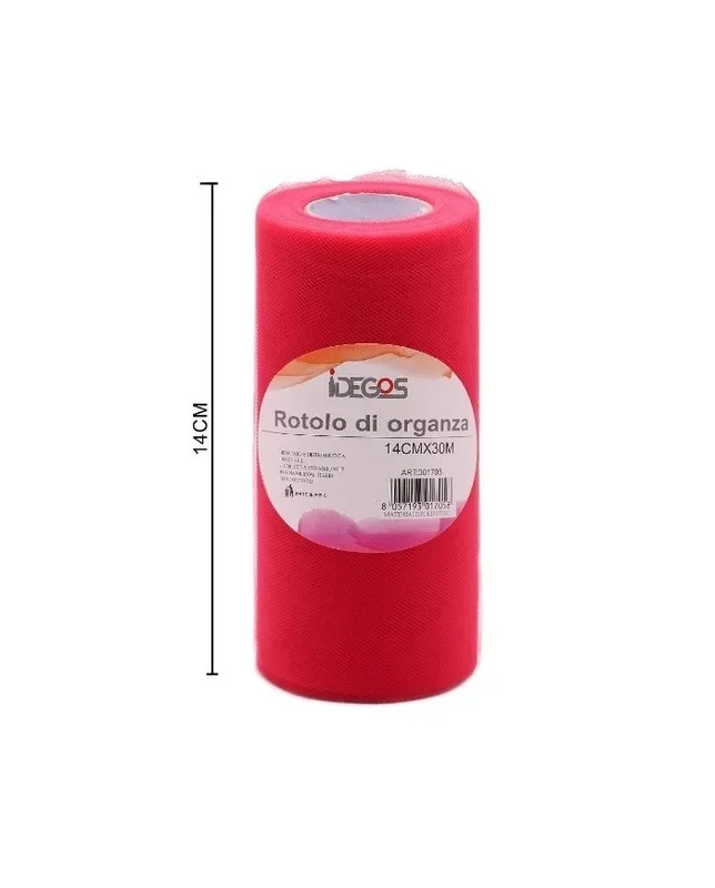 Rotolo di orgnza 14cmx30mt Rosa