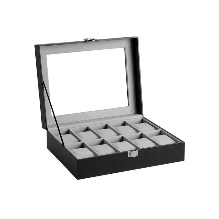 Scatola per Orologi con 10 Scomparti