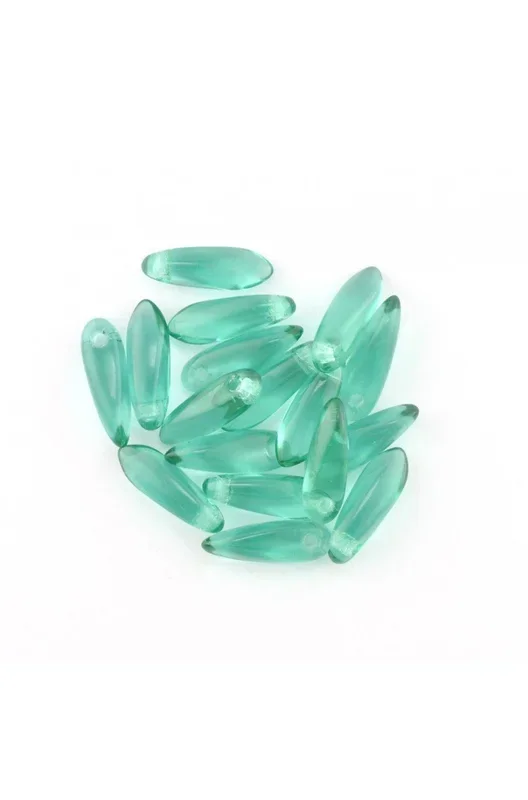 Scatoletta di perline3 mm verde smeraldo