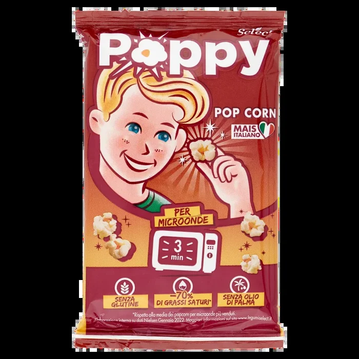 Select Poppy Pop Corn 80 g