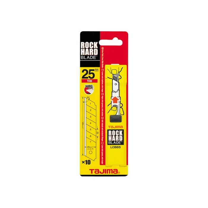 Set 10 Lame Rock Hard 25 Mm