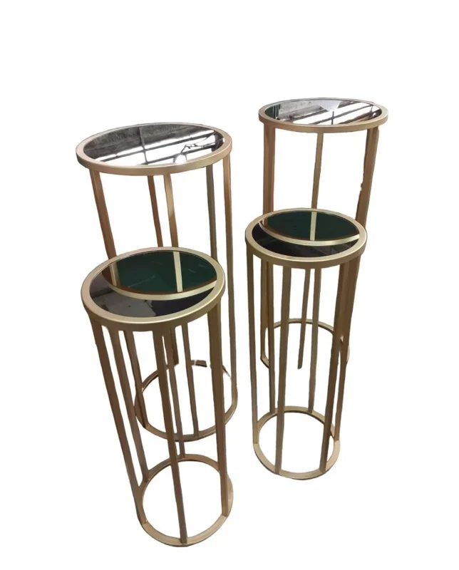 set 2 Alzate tonde con specchio