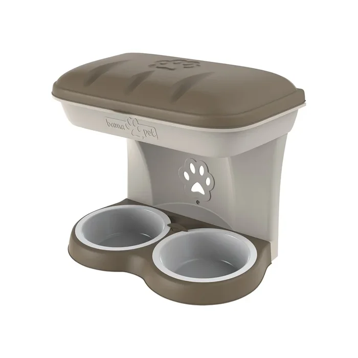 Set 2 Ciotole Rialzate Food Stand