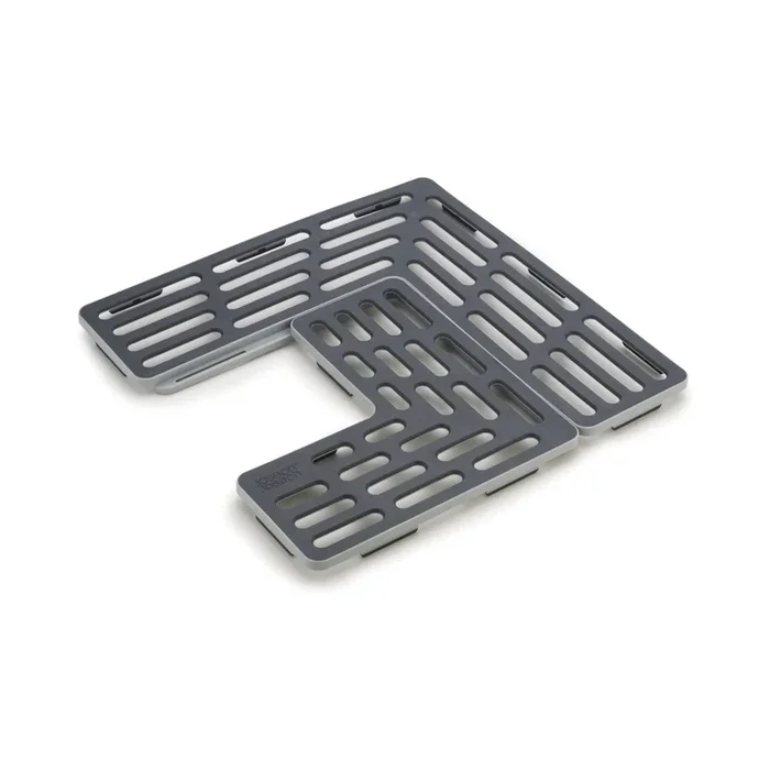 Set 2 Tappetini Modulabili per Lavello in Plastica