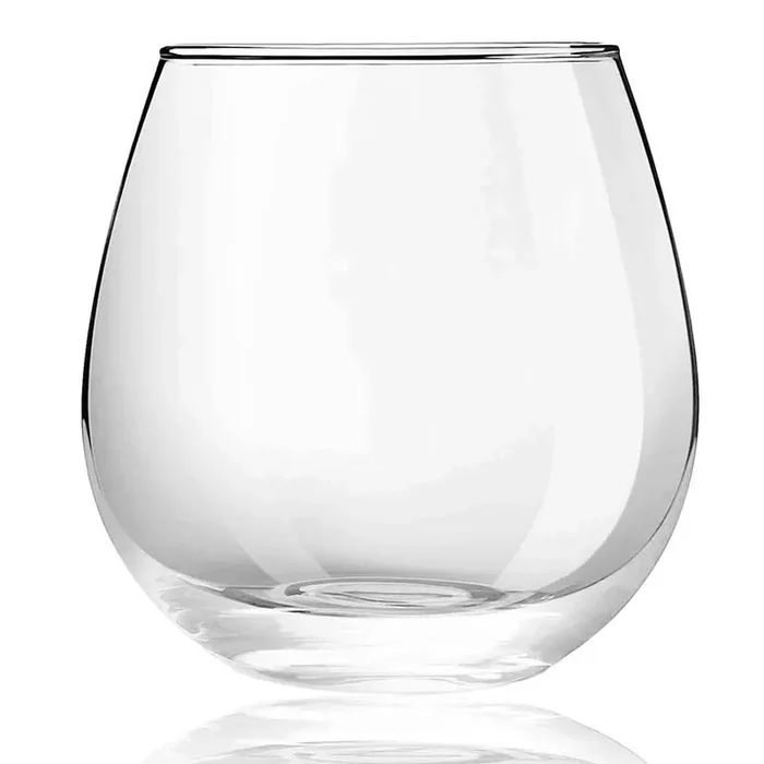 Set 4 pezzi bicchieri per acqua in vetro Elfomagia
