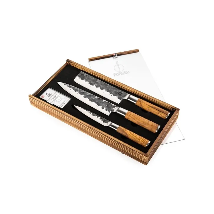 Set di coltelli OLIVE, 3 pz, Forged