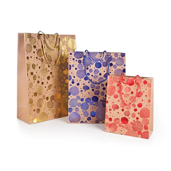 SHOPPER REGALO AVANA SFERE 210gr 30x40x12 cm (12PZ)