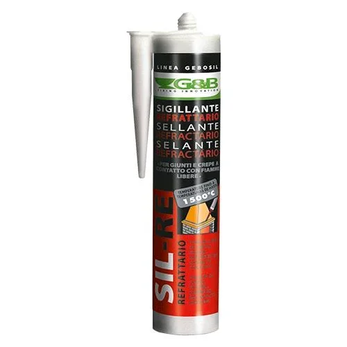 Silicone Refrattario Colore Grigio Ml 310