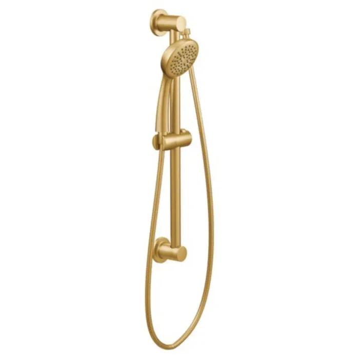 Single Function Hand Shower in Brushed Gold